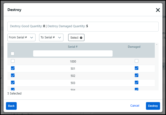 Inventory Serialization